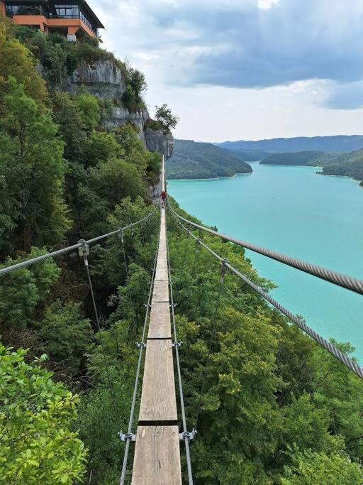 Gites Aux Granges Du Vilaret Clairvaux-les-Lacs Exteriör bild